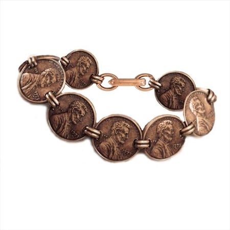American Coin Treasures 2301 Copper Penny Bracelet